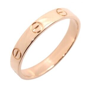 Cartier Mini Love Ring 18Krg Pink Rose #301103C14B